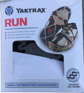 yaktrax run - ice grips for runners